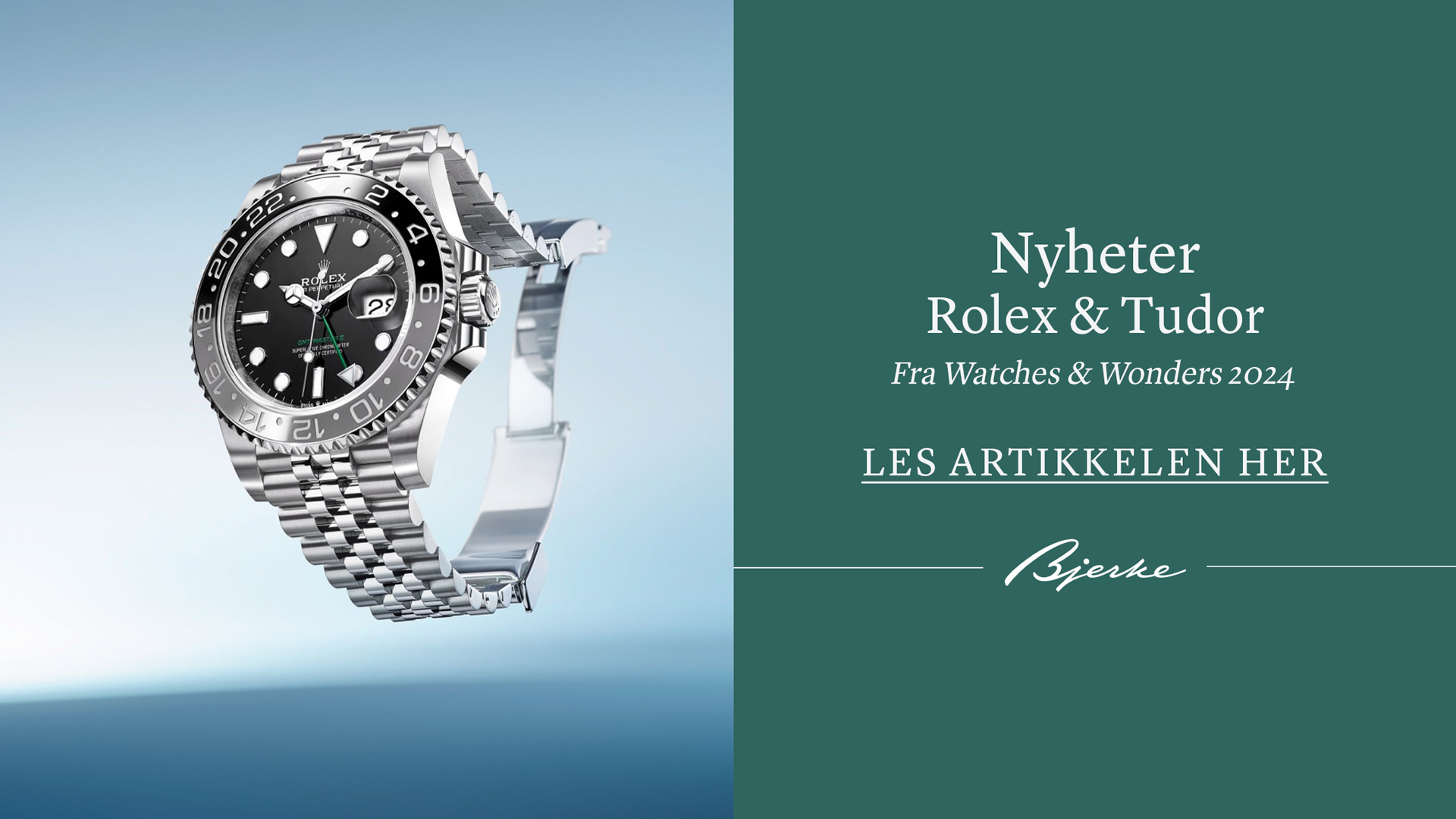 Nyheter Fra Rolex Og Tudor Watches Wonders Urmaker Bjerke