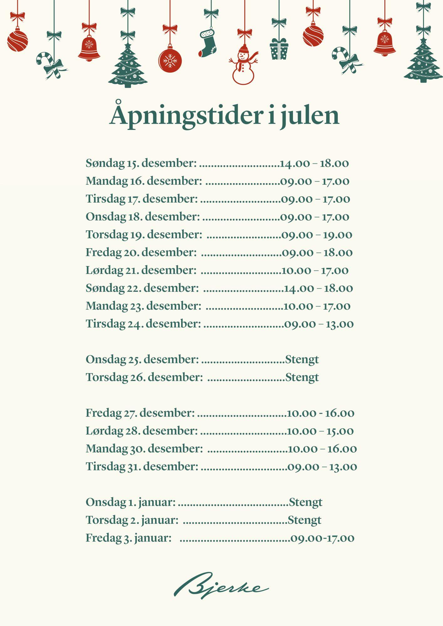 Åpningstider-jul-24-Bergen