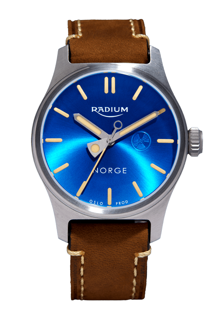 Radium Original - Blueburst .41 Børstet Stål_SB