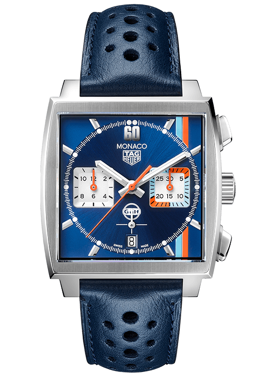 TAG Heuer Monaco Gulf Automatic Chronograph 39 Urmaker Bjerke